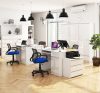 AKORD CLP Irodai Szekrény Magasfényű Fehér MDF 80cm
