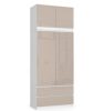 AKORD CLP Szekrényfelső Cappuccino Magasfényű 90cm