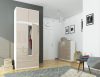 AKORD CLP Szekrényfelső Cappuccino Magasfényű 90cm