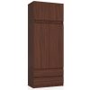 AKORD CLP Szekrényfelső Wenge 90 Laminált