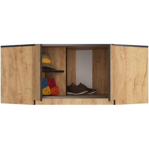 AKORD CLP Szekrény Rátét Laminált Tölgy Craft 100cm