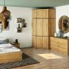 AKORD CLP Szekrény Rátét Laminált Tölgy Craft 100cm