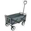 Fancy Garden TYRS Összecsukható Szállító Kocsi 145L Szürke
