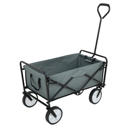 Fancy Garden TYRS Összecsukható Szállító Kocsi 145L Szürke