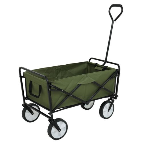 Fancy Garden TYRS Összecsukható Szállító Kocsi 145L Zöld