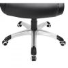 SONGMICS OBG21B Ergonomikus Irodai Szék Fekete PU Bőr