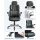 SONGMICS Racing Gamer Szék Fekete Ergonomikus Irodai Szék