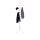 SONGMICS Elegáns Fém Ruhafogas Krémfehér 182 cm