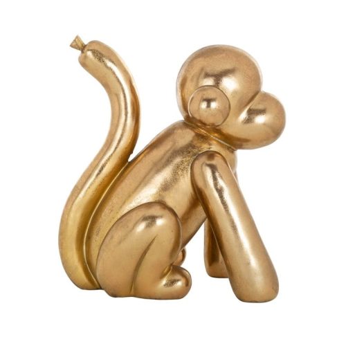 Richmond Monkey Arany Gyanta Dekoráció