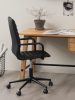 Actona Winslow Irodai Szék Műbőr Fekete Ergonomikus
