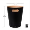 Umbra Woodrow Fa Szemetes Fekete