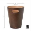 Umbra Woodrow Fa Hulladékgyűjtő Espresso