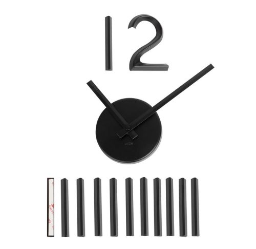Umbra Blink Minimál Fali Óra Fekete