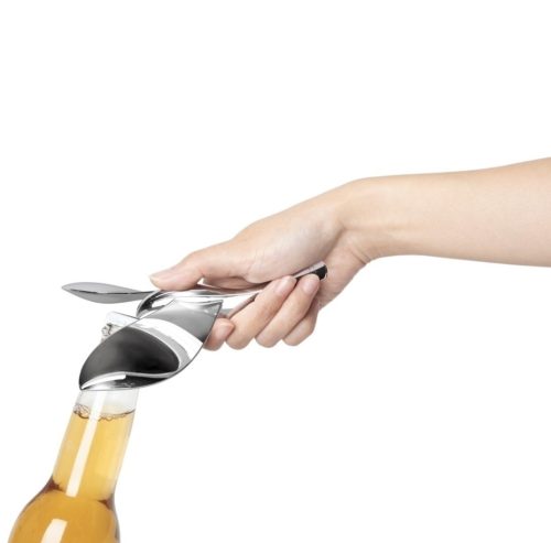 Umbra Tipsy Madár Alakú Cink Sörnyitó Ezüst