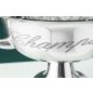 Invicta Interior Champagne Alumínium Pezsgőhűtő 65 cm Ezüst