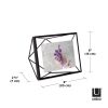 Umbra Prisma Geometrikus Fekete Képkeret 10x15 cm