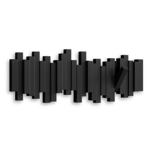 Umbra Sticks Modern Műanyag Fekete Fali Fogas