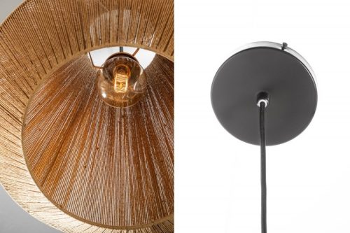 INVICTA Pure Nature II Rattan Papír Függőlámpa