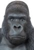 Kare Design XL Gorilla Műanyag Dekoráció Fekete 76cm