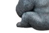 Kare Design XL Gorilla Műanyag Dekoráció Fekete 76cm
