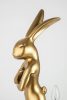 KARE Rabbit Dekoratív Asztali Lámpa Fehér-Arany 88cm