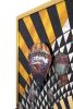 KARE Balloons Művészi Fali Kép Fekete-Arany Keret 160x260