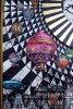 KARE Balloons Művészi Fali Kép Fekete-Arany Keret 160x260