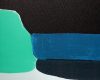 KARE Design Abstract Shapes Zöld Akril Vászonkép Arany Részletekkel