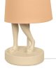 KARE Rabbit Asztali Lámpa Gyanta Barackszínű 50cm