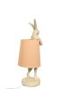 KARE Rabbit Asztali Lámpa Gyanta Barackszínű 50cm