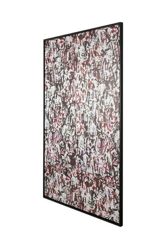 King Home Modernista Absztrakt Vászonkép Fekete-Fehér-Piros 135x195