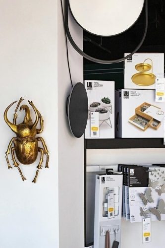 KARE Design Atlas Beetle Arany Fali Dekoráció