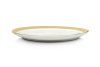 KARE Bell Porcelán Tányér Fehér-Arany 26 cm