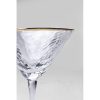 KARE Hommage Martini Kristálypohár Arany Szegéllyel 240ml