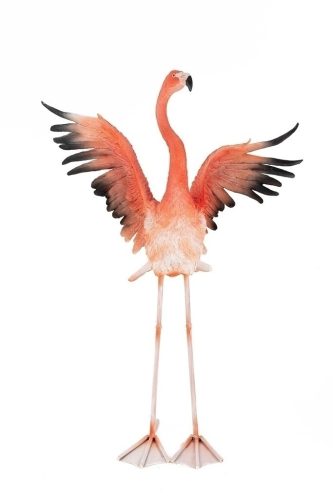 Kare Design Flamingo Road Fly Polimer Korall Dekoratív Szobor