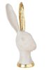 Kare Design Bunny Gold Fehér-Arany Nyúl Dekorációs Szobor