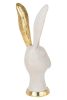 Kare Design Bunny Gold Fehér-Arany Nyúl Dekorációs Szobor