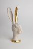 Kare Design Bunny Gold Fehér-Arany Nyúl Dekorációs Szobor
