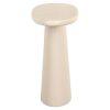 Richmond Clayton Konzolasztal Bézs MDF Modern