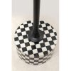 KARE Domero Chess 25 Sakkmintás Kisasztal Fekete-Fehér