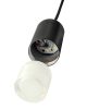 King Home Flusso 4 Geometrikus LED Függőlámpa Fekete