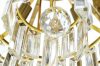 King Home Imperial Gold 80 Kristály Függőlámpa Arany