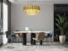 King Home Imperial Gold 60 Kristály Csillár Arany