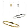 King Home Ring 100 LED Függőlámpa Arany Rozsdamentes Acél