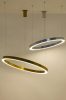 King Home Ring 100 LED Függőlámpa Arany Rozsdamentes Acél