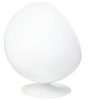 King Home Ball Üvegszálas Forgó Fotel Fehér-Kék