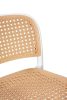 King Home Wicky Polipropilén Bárszék Rattan Hatású Fehér