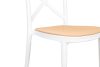King Home Country Rattan Bárszék Fehér
