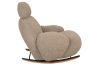 King Home Plush Teddy Hintaszék Sötét Bézs