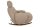 King Home Plush Teddy Hintaszék Sötét Bézs